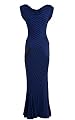 Jersey Stripe Maxi Dress