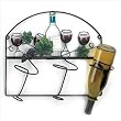 Grapevine Bistro Wall Rack Grapevine Bistro Wall Rack