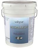 Valspar 27-4458 5G 5 Gallon Pastel Base Medallion Interior VOC 100pct Acrylic Eggshell Paint