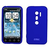 EMPIRE Blue Silicone Skin Case Cover for Sprint HTC EVO 3D