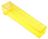 41dirAc1nZL. SL160  5 Rain gauge / Sprinkler Gauge, Outdoor water measuring tool, yellow, Lawn & Garden