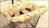 3 N 1 Shopping Cart & High Chair Cover - Bubble Dot Pink - Cuter Than A Ducks Butt