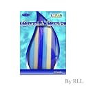 Deluxe Chanukah Candles, Blue & White
