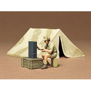 【クリックで詳細表示】Amazon.co.jp ｜ 1/35 ミリタリーミニチュアシリーズ テントセット ｜ ホビー 通販