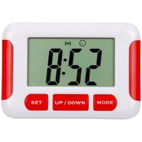 (Price piece)Pretime™ Multi-Function Digital Timer, Countdown, Clock, Alarm, Thermometer,... by