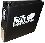  : Hockey 3-Inch Ultra Pro Binder BLACK - Trading Card Album