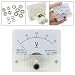 85c1 Dc 0-200v Rectangle Analog Volt Panel Meter Gauge