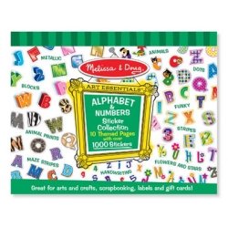 Melissa & Doug  Alphabet & Numbers Sticker Collection
