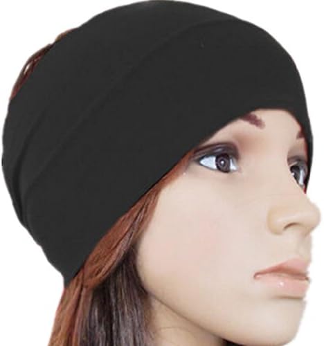 NC Celeb Women Colored Wide Yoga Headband Stretch Hairband Elastic Hair Bands Turban#78
