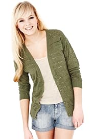 Angel Pure Cotton Pointelle Cardigan