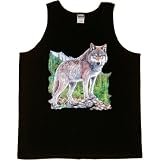 Mens Tank Top : LONE WOLF