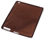 Premium Rain Drop TPU Silicone Skin Back Cover for iPad 2 - Clear Black