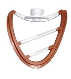 Scrape-A-Bowl Blade by Pourfect for Kitchenaid 5-Quart Artisan Mixer, Satin Copper