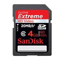 SanDisk 4GB Extreme SDHC Class 6 Memory Card