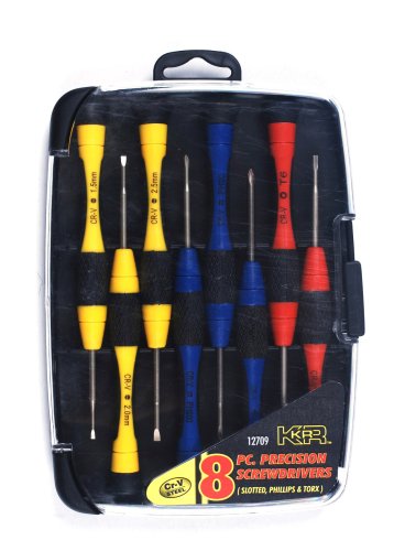 KR Tools 12709 Pro Series 8-Piece Precision Screwdriver Set On Sale