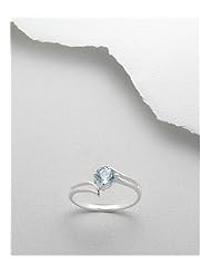 Gem Stones Ring In 92.5 Sterling Silver