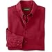 Long-Sleeve Solid Color Signature Twill Shirt