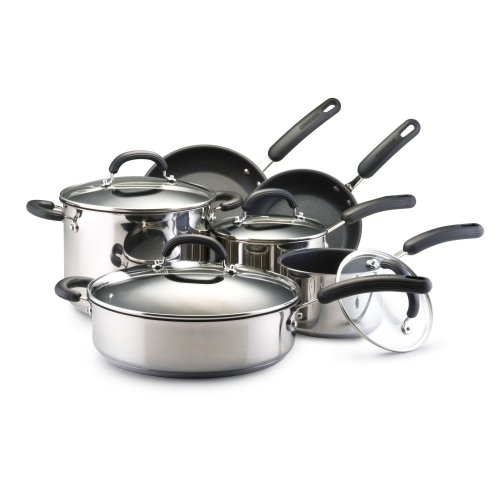 Circulon Steel 10-Piece Cookware Set