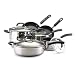 Circulon Steel 10-Piece Cookware Set only $77.97 w/Free Shipping! Reg $250