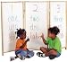 Tri-Panel Divider - WRITE-n-WIPE - Each panel is 21&Acirc;&frac12;" wide x 42" high