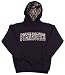 Girls/Adult Sweatshirt Gymnastics Hoodie Black with Fur Lined Hood
