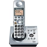Panasonic Dect 6.0 Silver Cordless Phone with Answering Machine (KX-TG1031S)