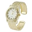 Geneva Platinum Women's Polished Luxury Watch