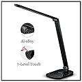 Guanya F118 LED Desk Lamps,table Lamps,fog Lamp Switches,dimmable Led,7-level Dimmer,touch-sensitive Control Panel