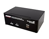 StarTech 2-port Dual Monitor KVM Switch (DVI+VGA) (SV231DDVDUA)