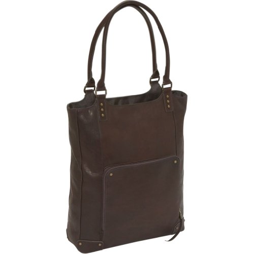 Solo Vintage Collection Bucket Tote holds 16-Inch laptop
