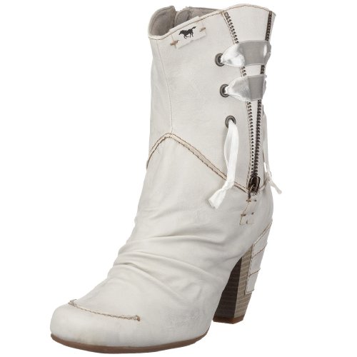 Mustang Damen-Stiefel weiss