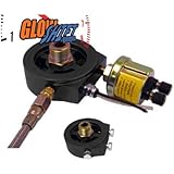 GlowShift Oil Filter Sandwich Adapter 20mm 1.5 Thread