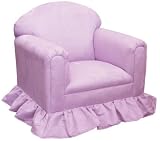 Angel Song Heaven Sent Lavender Faux Suede Classic Girl's Chair