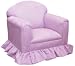 Angel Song Heaven Sent Lavender Faux Suede Classic Girl's Chair