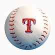 Texas Rangers Children/Baby Team Ball MLB Baseball