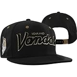 Idaho Vandals Black Headliner Black Snapback Adjustable Hat