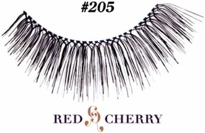 Red Cherry False Eyelashes (Pack of 10 pairs) (205)