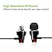Fleeken Crystal Clear Sound Earbuds In-ear Noise Isolating Headphones with Mic