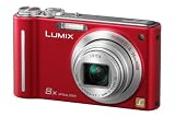 Panasonic - DMC-ZX1 - Appareil Photo Compact Numérique - 12,1 Mpix - Zoom Optique 8x - Ecran LCD 2,7 - Stabilisé - Rouge