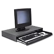 3M Desktop Keyboard Drawer, Gel Wrist Rest with Antimicrobial  Product Protection (KD85CG)