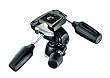 Manfrotto 804RC2 Basic Pan Tilt Head with Quick Release Plate 200PL-14 - Replaces 3047 (Black)