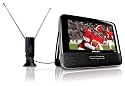 Philips PVD700/37 Portable 7-Inch LCD TV, Black
