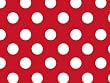 Brand New Red & White Polka Dot Gift Wrap Wrapping Paper 16 Foot Roll