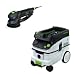 Festool RO 150 FEQ 6 Dual Mode Rotex Sander with T-Loc + CT 26 Dust Extractor Package