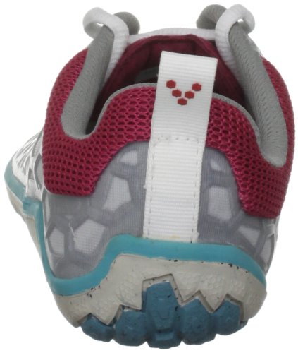 Vivobarefoot Women's Evo Ii L White/Turquoise Trainer VB210001MWHTTUR1 6 UK, 39 EU