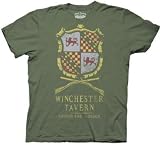 Shaun Of The Dead Dramatic Horror Comedy Movie Film Winchester Tavern Adult Green T-shirt Tee Shirt M