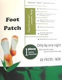 10 Cleansing Detox Foot Pads Patches KINOKI *As Seen On TV*