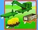 Thomas Motorized Road and Rail System Addition - Sodor Crane Set (Crane Truck, Fuel Tanker, S.C. Ruffey Freight Truck)