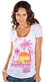 Signorelli Muscle Beach Burnout T-Shirt - White