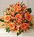 Orange Rose & Peruvian Lily Bouquet